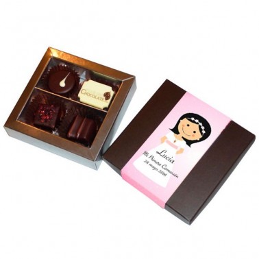 Cajas con bombones para regalos.  Cajas para bombones, Bombones, Caja de  chocolates